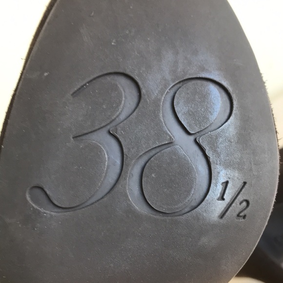 Pedro Garcia stilletto Heel sz 38.5 open toe back strap brown suede cork footbed - Picture 7 of 12